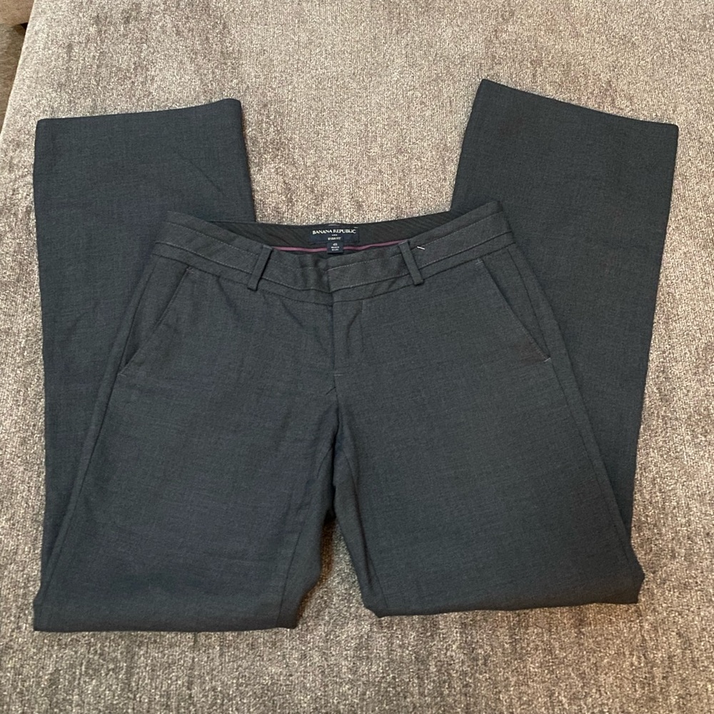 Banana Republic Gray Ryan Fit Dress Pants Size 4R
